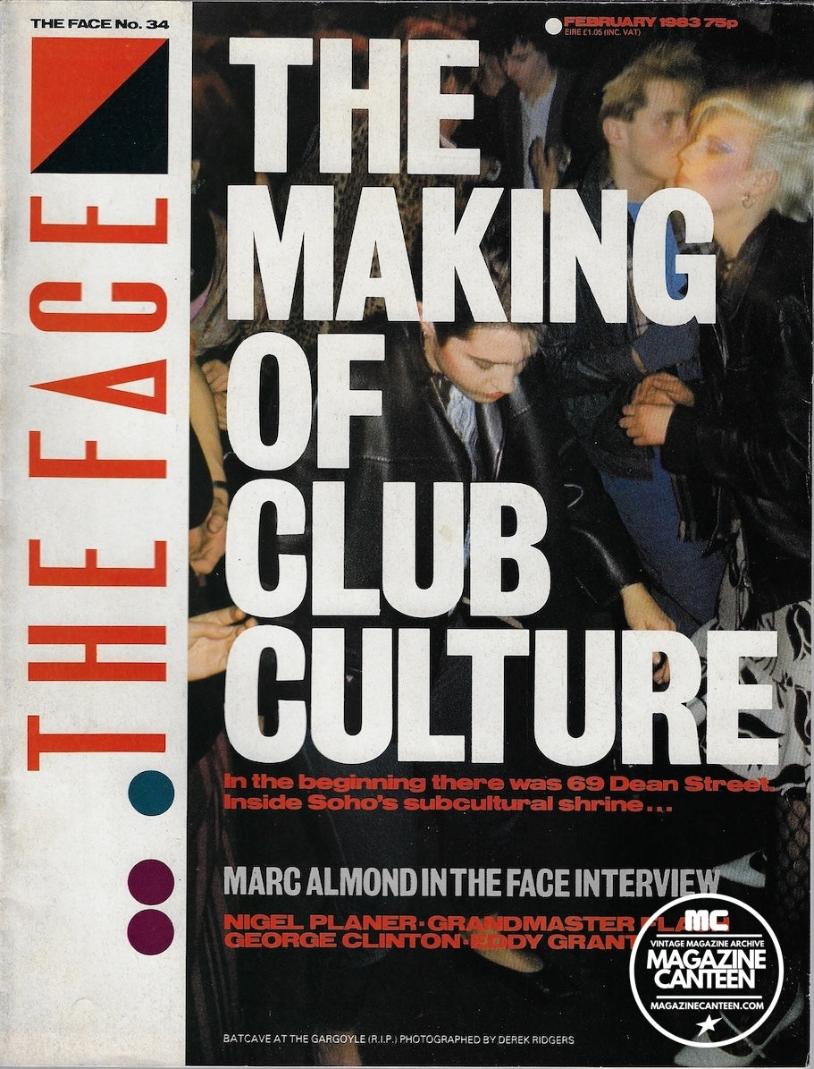 The Face Magazine 1983 - Club Culture SADE ADU Marc Almond