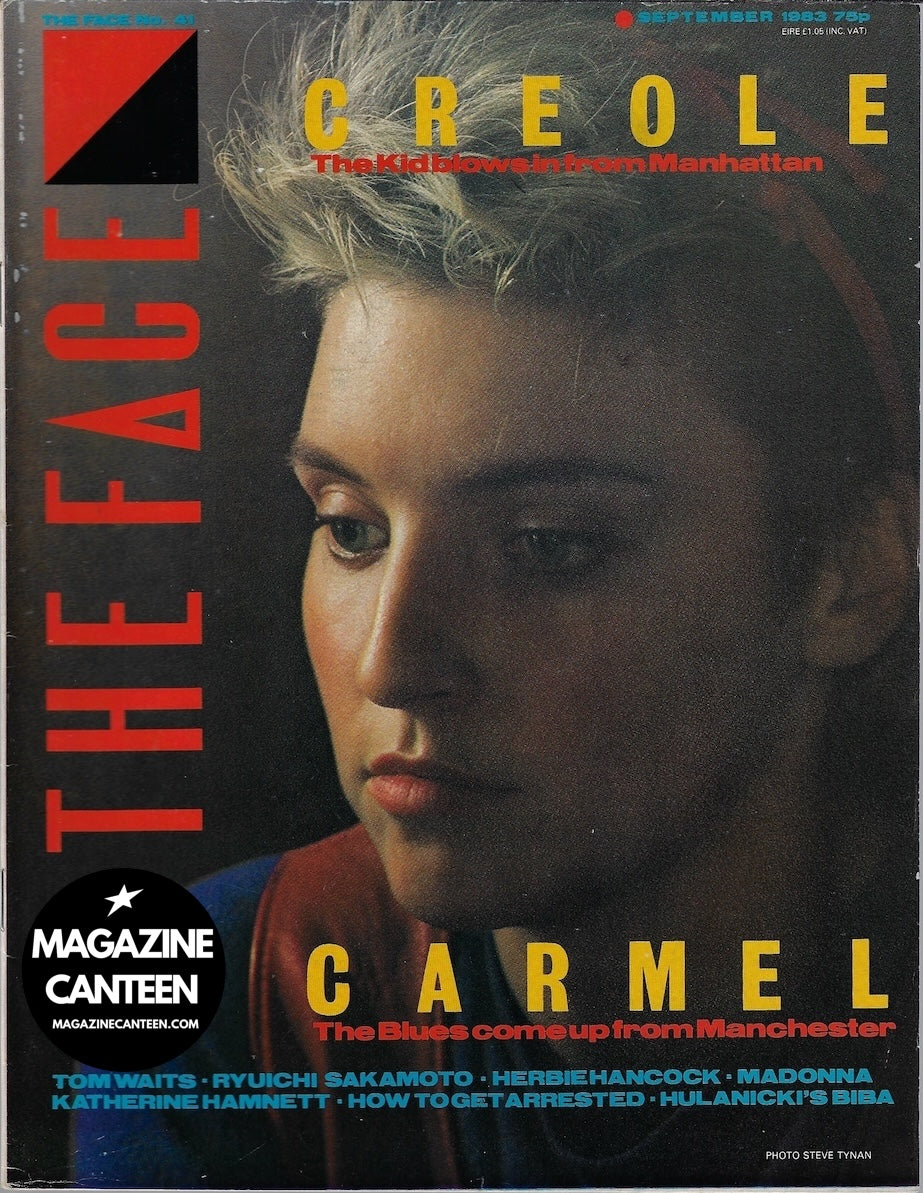 The Face Magazine 1983 - Carmel MADONNA Tom Waits