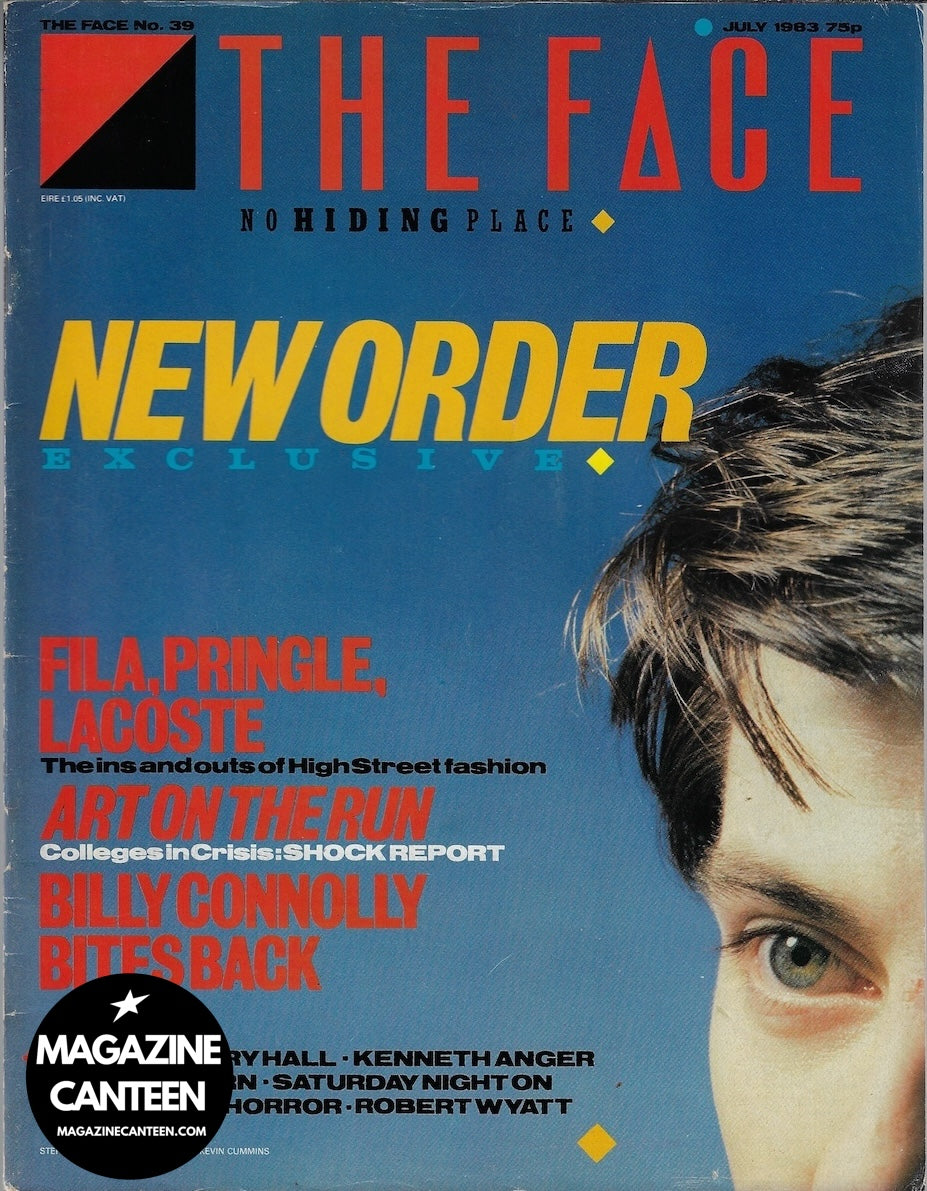 The Face Magazine 1983 - NEW ORDER Marilyn Terry Hall