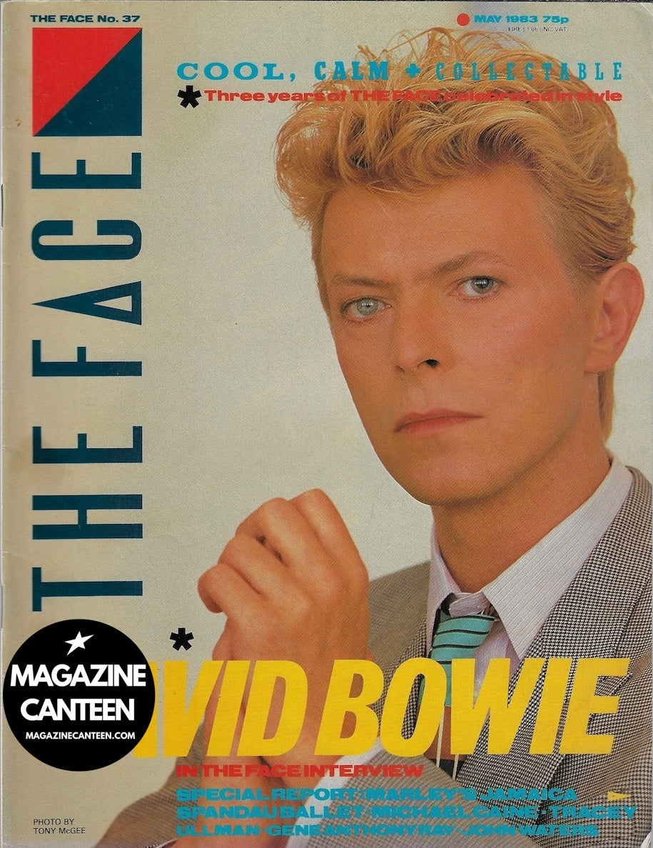 The Face Magazine 1983 - DAVID BOWIE Stephen Linard Michael Caine