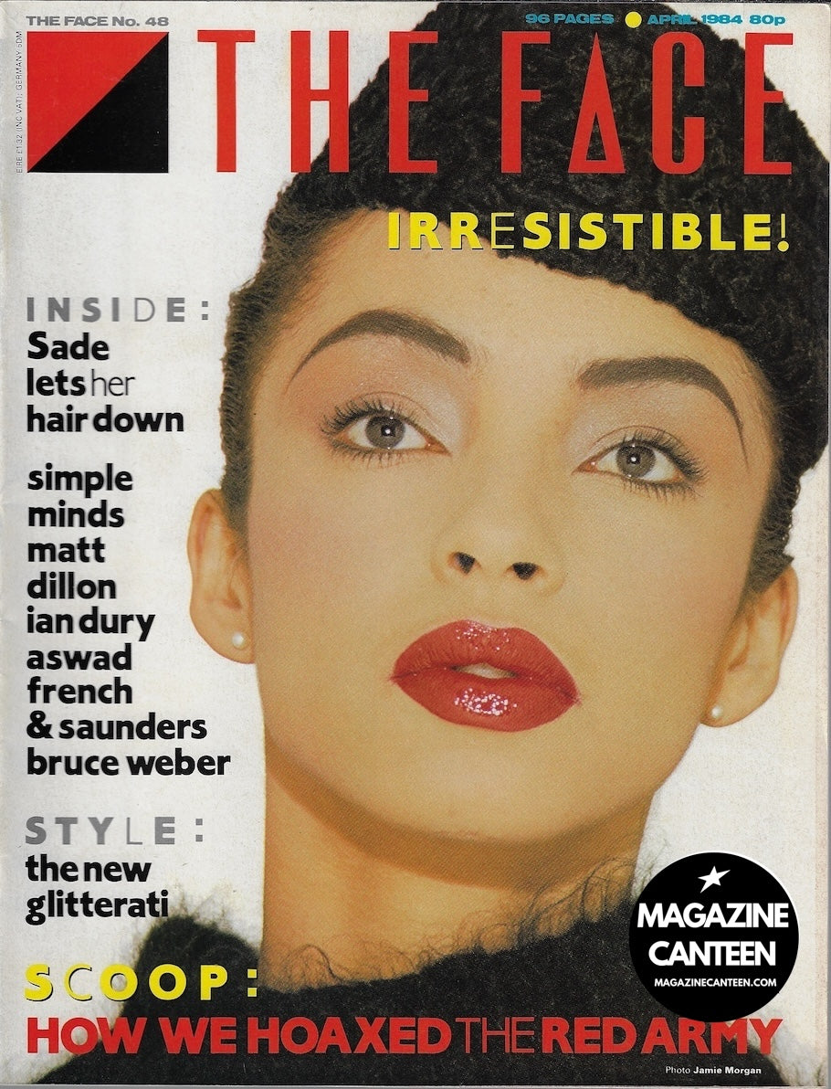 The Face Magazine 1984 - SADE Dawn French LEIGH BOWERY