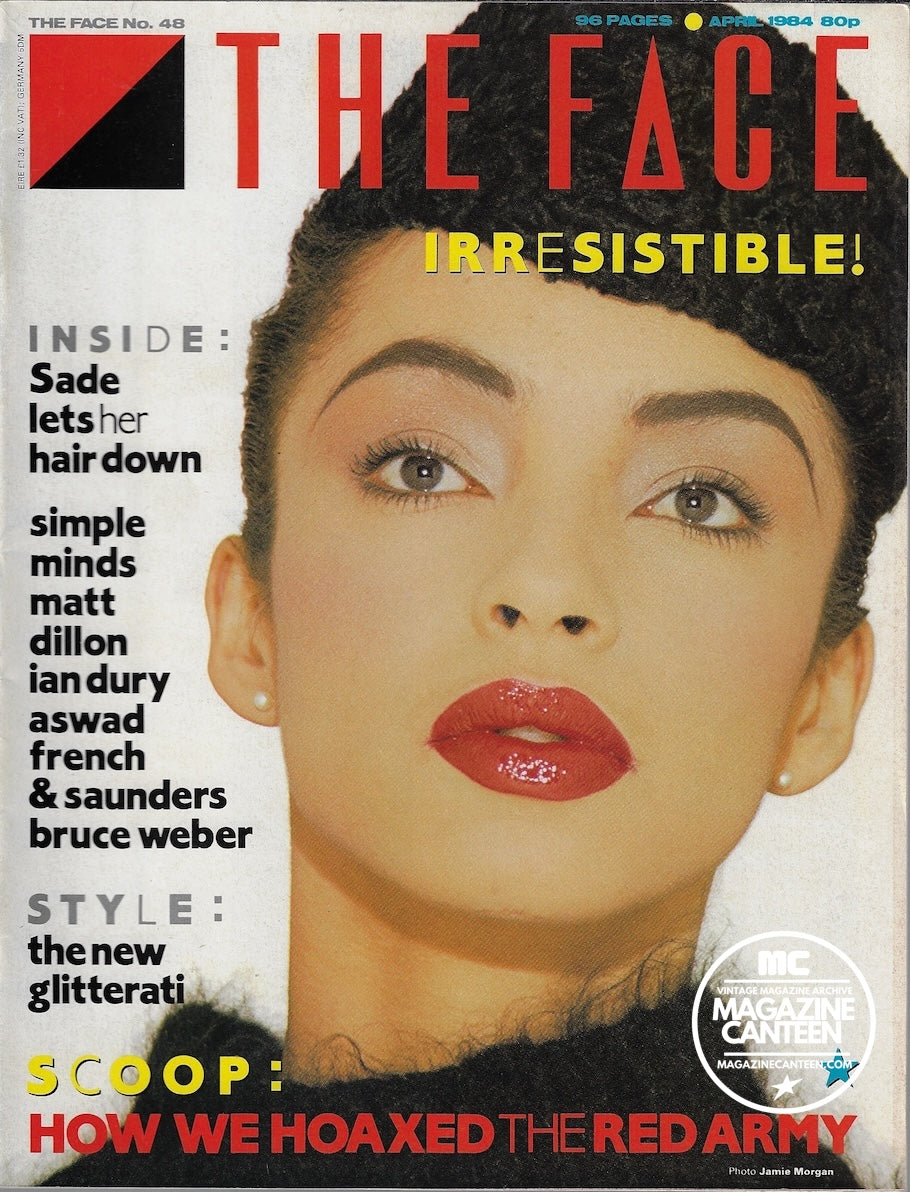 The Face Magazine 1984 - SADE Dawn French JENNIFER Saunders APRIL