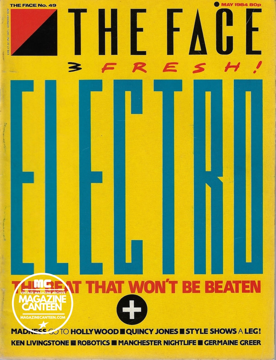 The Face Magazine 1984 - Electro Beat NICK KAMEN Madness MAY