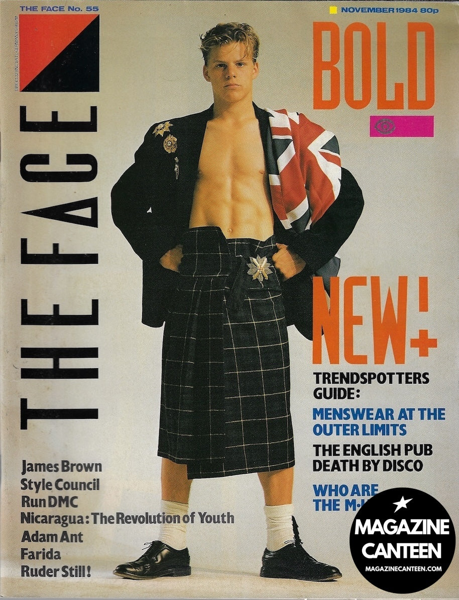 The Face Magazine 1984 - JAMIE MORGAN Paul Weller ADAM ANT