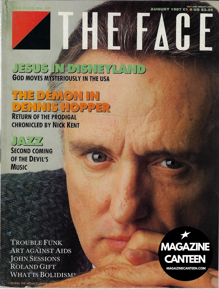 The Face Magazine 1987- DENNIS HOPPER Roland Gift John Sessions