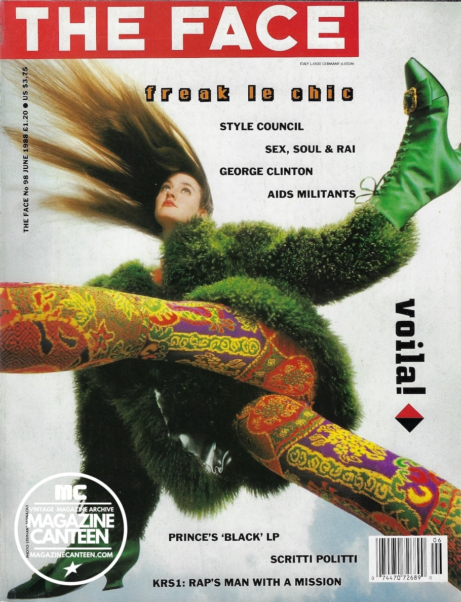 The Face Magazine 1988 - Stephane Sednaoui PAUL WELLER Bill Paxton