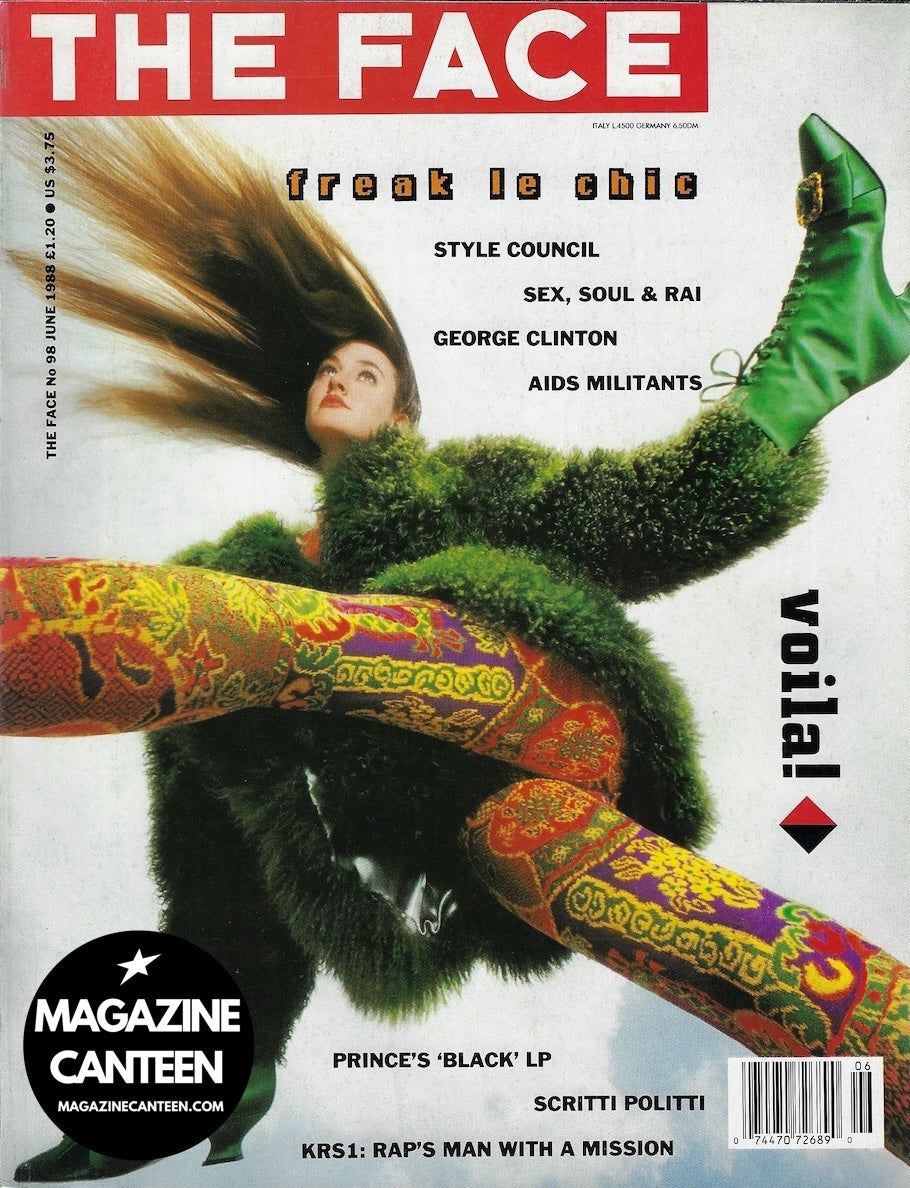 The Face Magazine 1988 - Stephane Sednaoui PAUL WELLER Bill Paxton