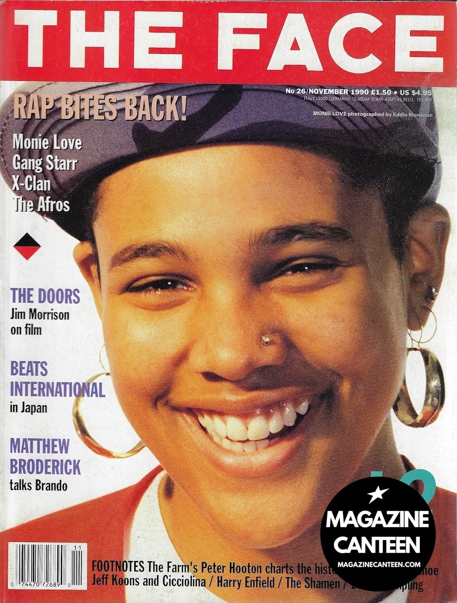 The Face Magazine 1990 - MONIE LOVE David Sims Matthew Broderick