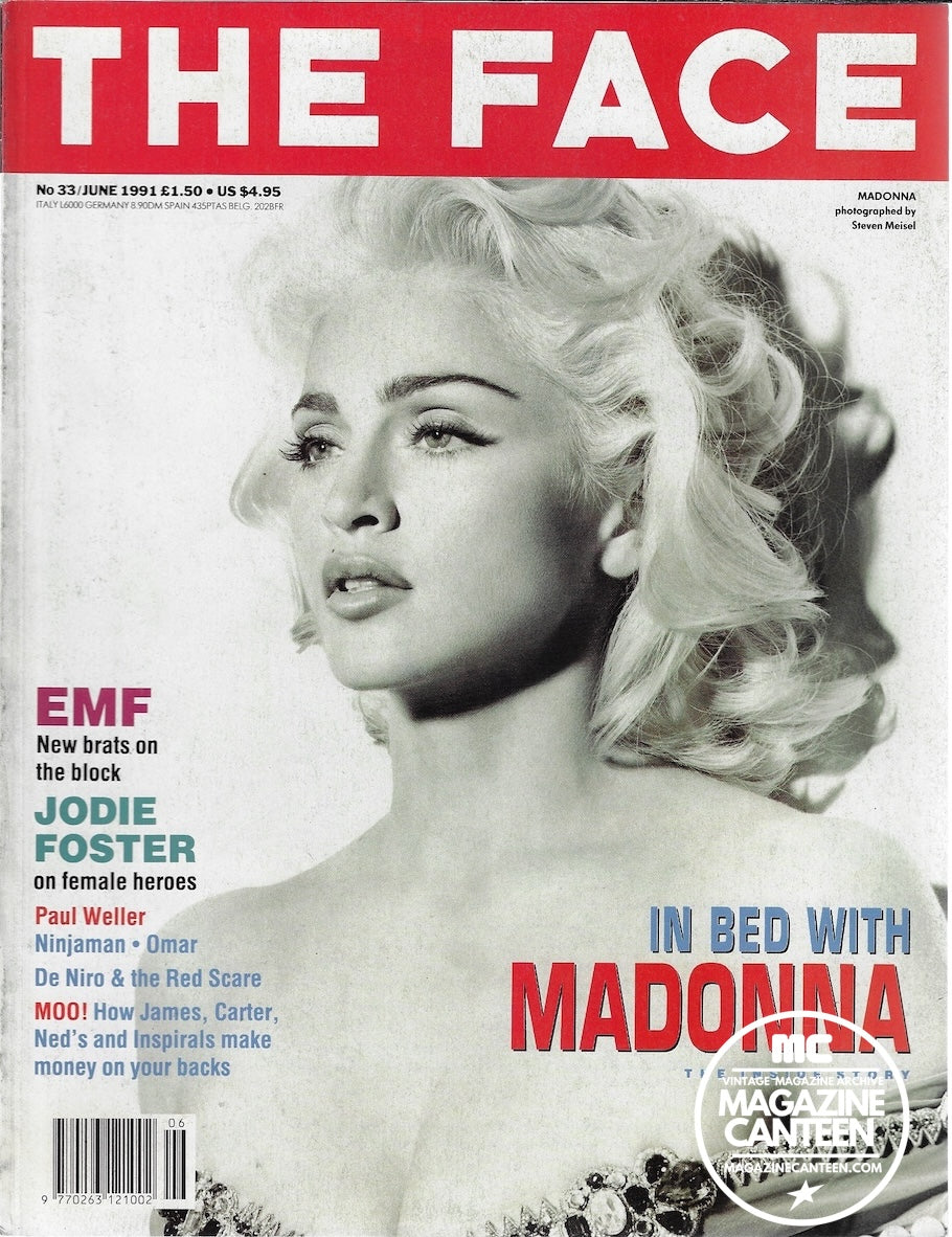 The Face Magazine 1991 - MADONNA Corinne Day Jodie Foster