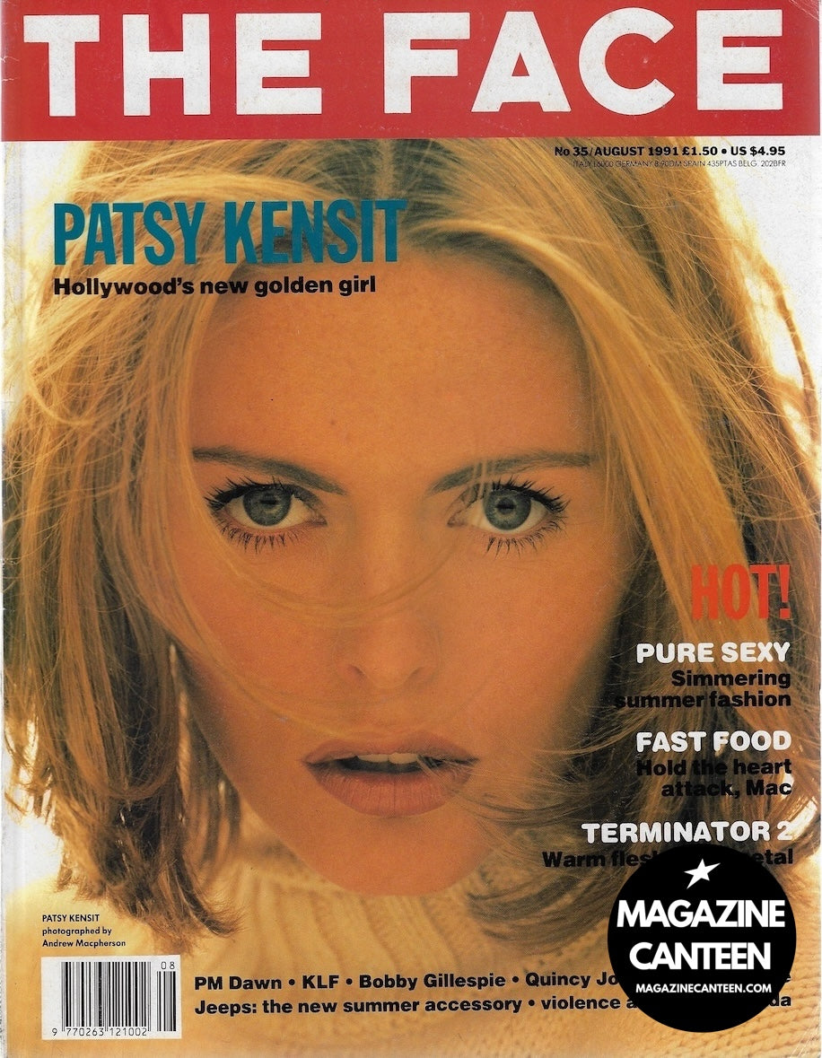 The Face Magazine 1991 - Patsy Kensit KATE MOSS Corinne Day