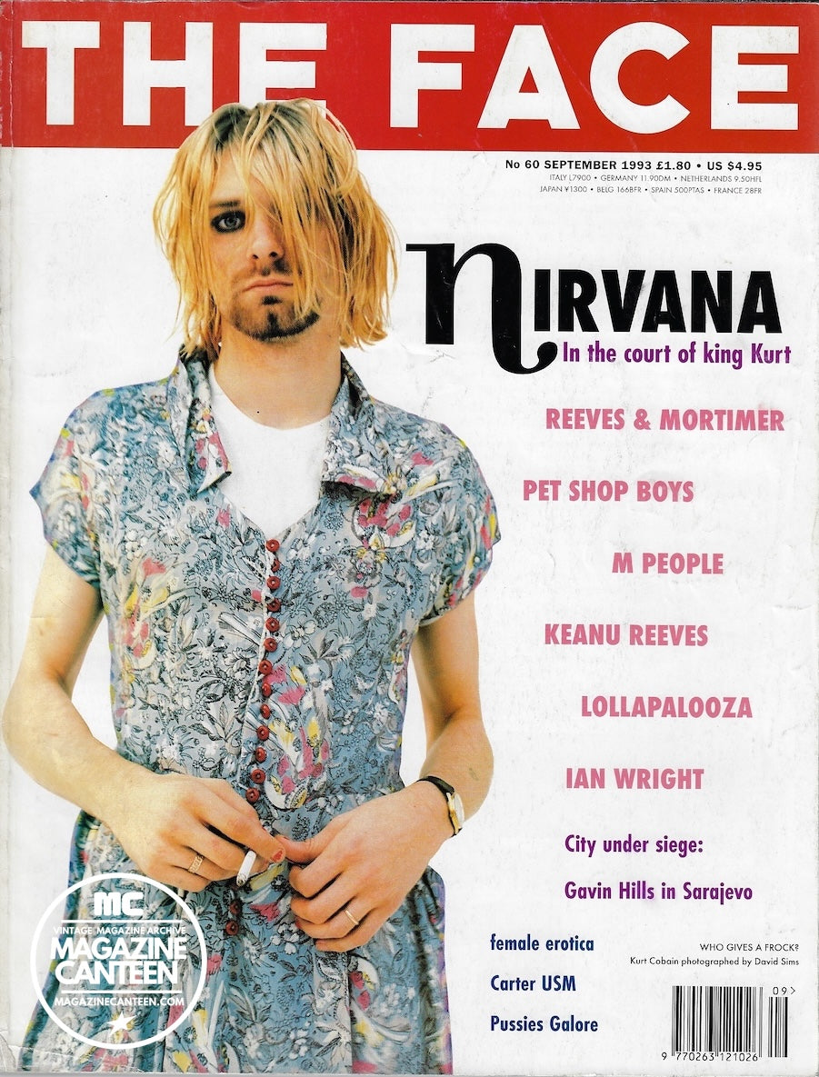 The Face Magazine 1993 - Kurt Cobain NIRVANA Keanu Reeves PET SHOP BOYS