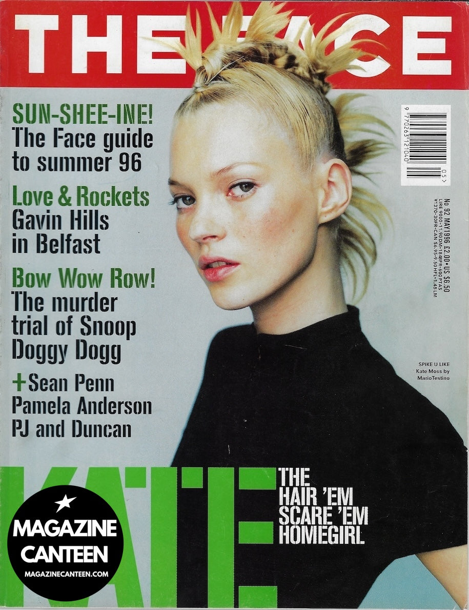 The Face Magazine 1996 - KaATE MOSS Chloe Sevigny PAMELA ANDERSON
