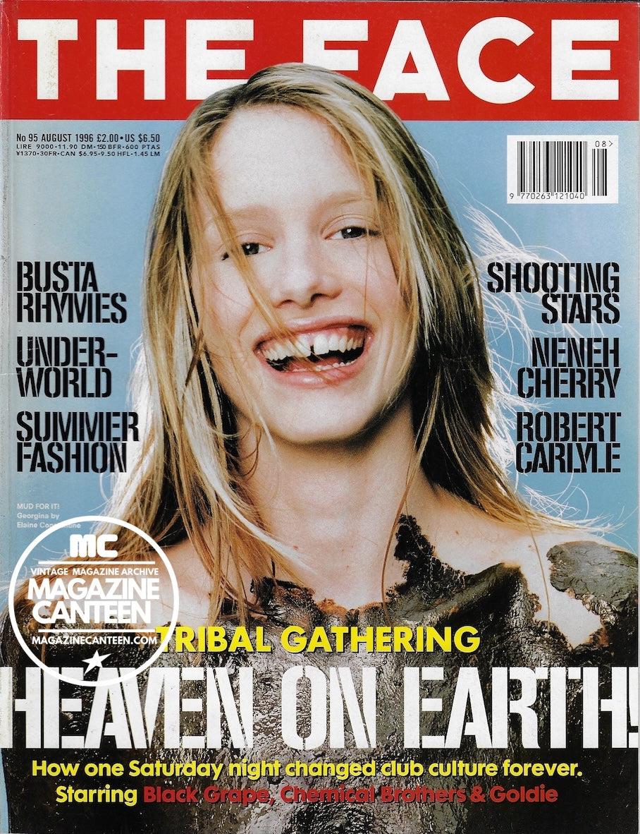 The Face Magazine 1996 - Georgina Cooper ROBERT CARLYLE Mark Wahlberg