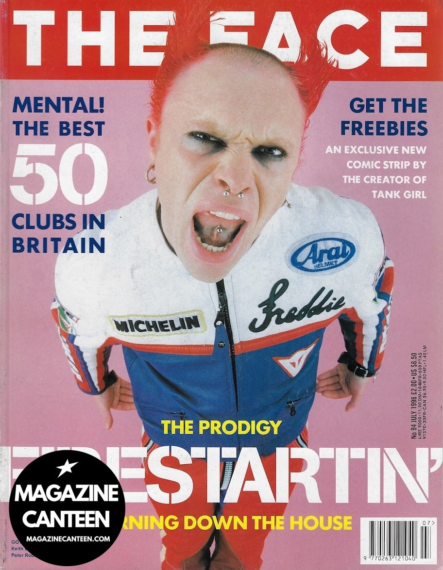 The Face Magazine 1996 - THE PRODIGY Keith Flint JAMIE HELWETT