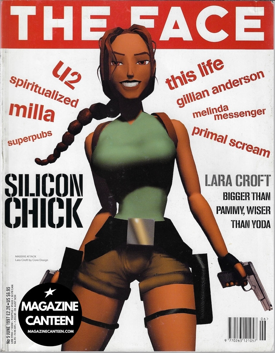 The Face Magazine 1997 - Lara Croft MILLA JOVOVICH Gillian Anderson