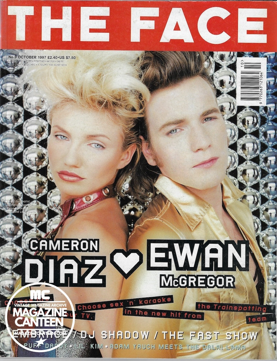 The Face Magazine 1997 - CAMERON DIAZ Ewan McGregor LIL KIM Devon Aoki