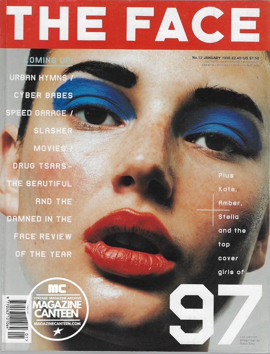 The Face Magazine 1998 - BRIDGET HALL Stella Tennant GOLDIE