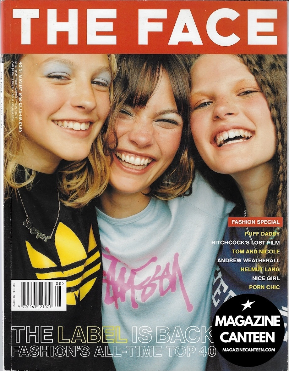 The Face Magazine 1999 - Elaine Constantine GISELE BUNDCHEN Helmut Lang