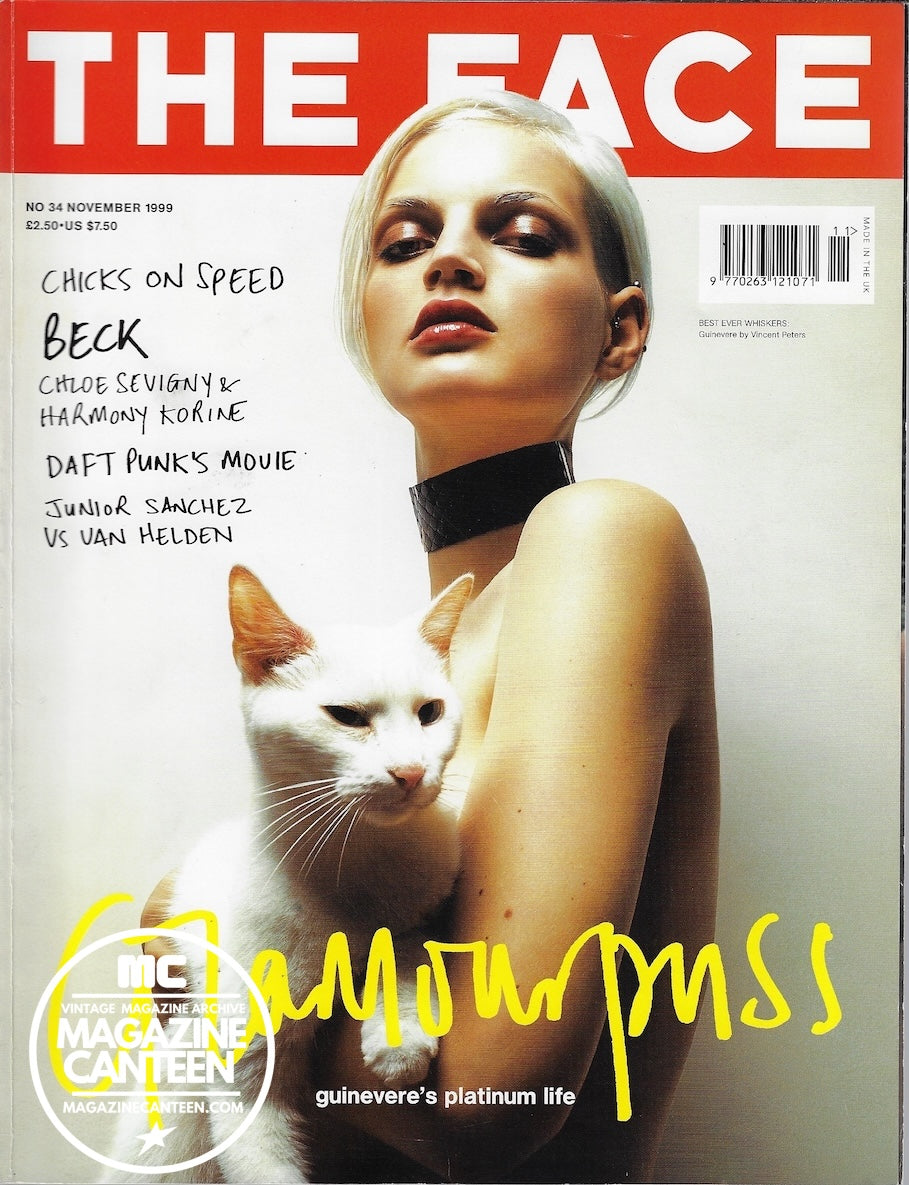 The Face Magazine 1999 - GUINEVERE VAN SEENUS Morrissey BECK