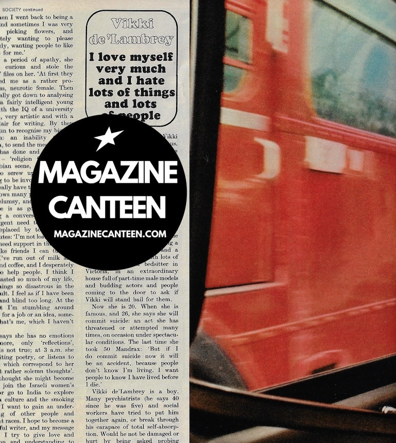 The Observer Magazine - VIKKI DE LAMBRAY I love myself