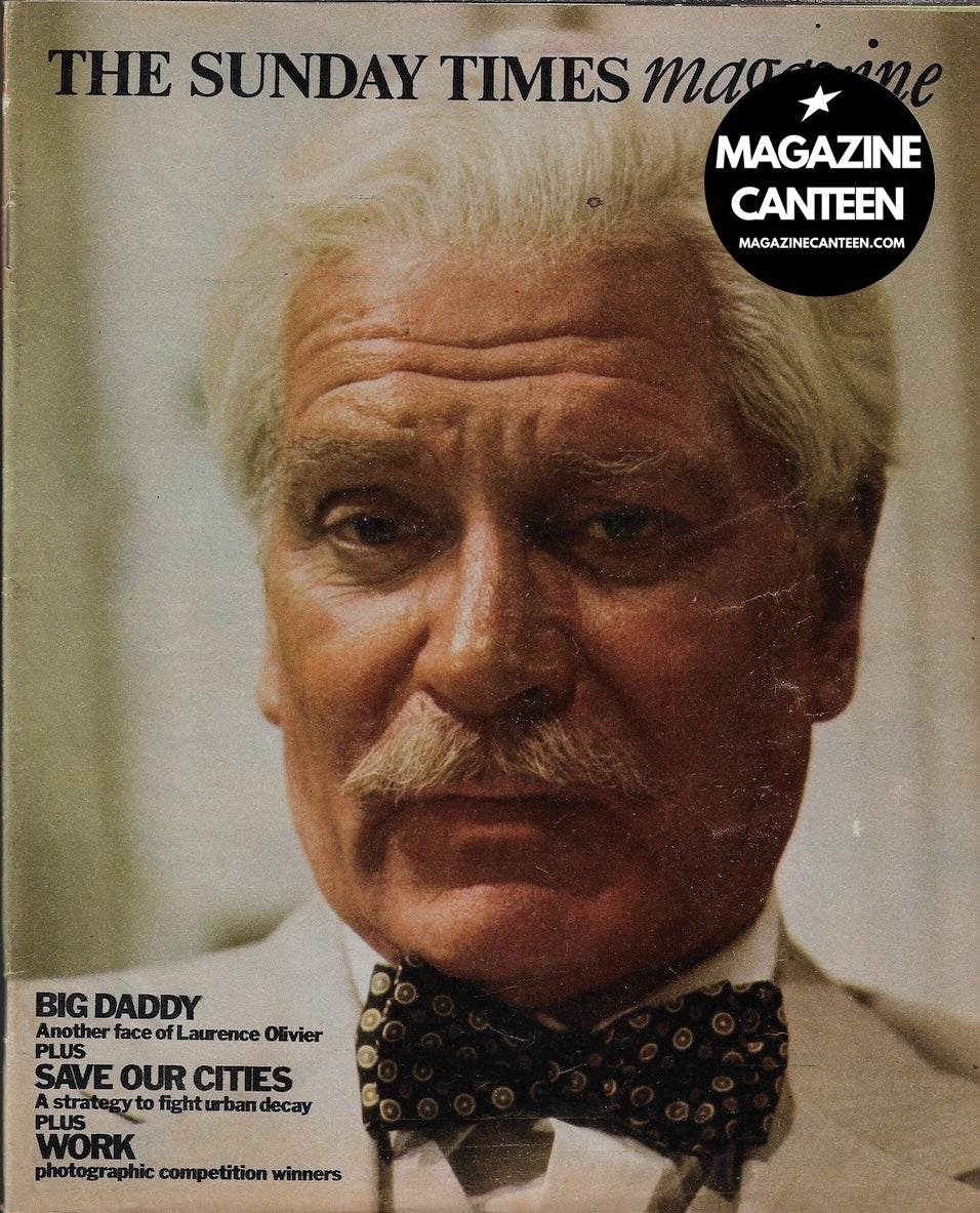 The Sunday Times Magazine - LAURENCE OLIVIER Vivien Nicholson POOLS