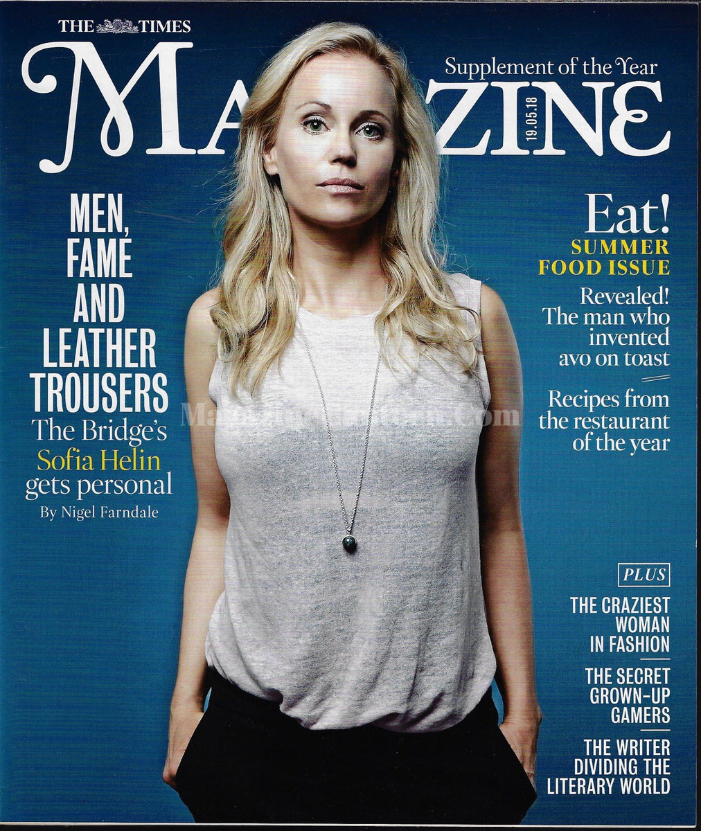 The Times Magazine Sofia Helin magazine canteen