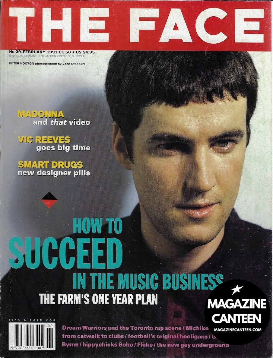 The Face Magazine 1991 - Peter Hootan KATE MOSS Corinne Day