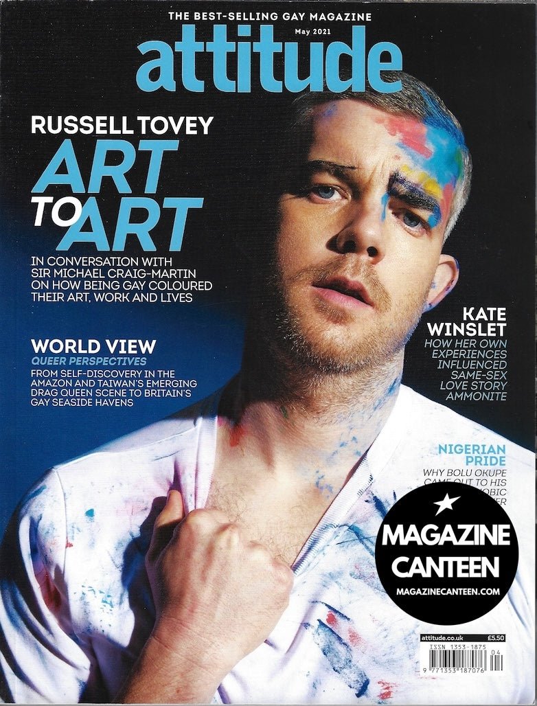 Attitude Magazine 334 - Russell Tovey 2021