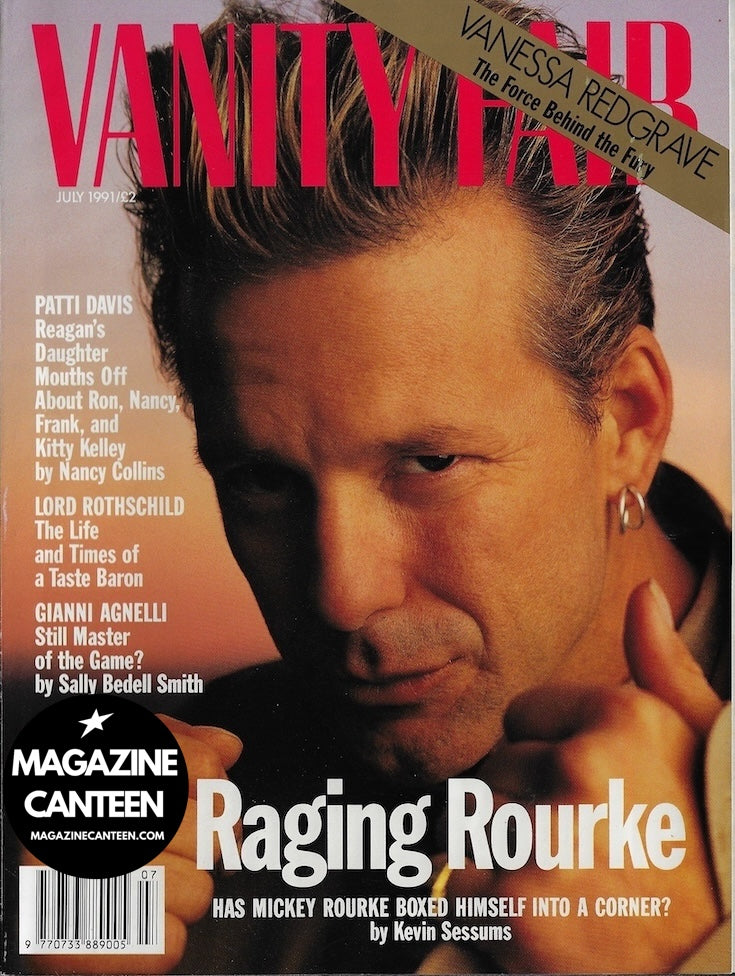 Vanity Fair Magazine - Mickey Rourke A PRISCILLA PRESLEY Vanessa Redgrave
