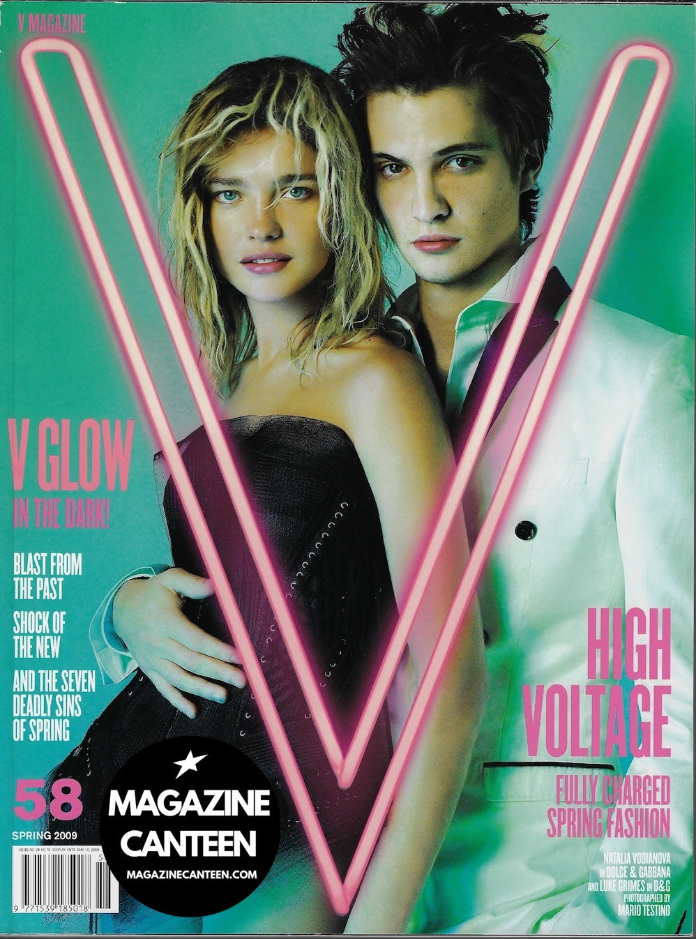 V Magazine 58 - Natalia Vodianova LUKE GRIMES Guinevere Van Seenus