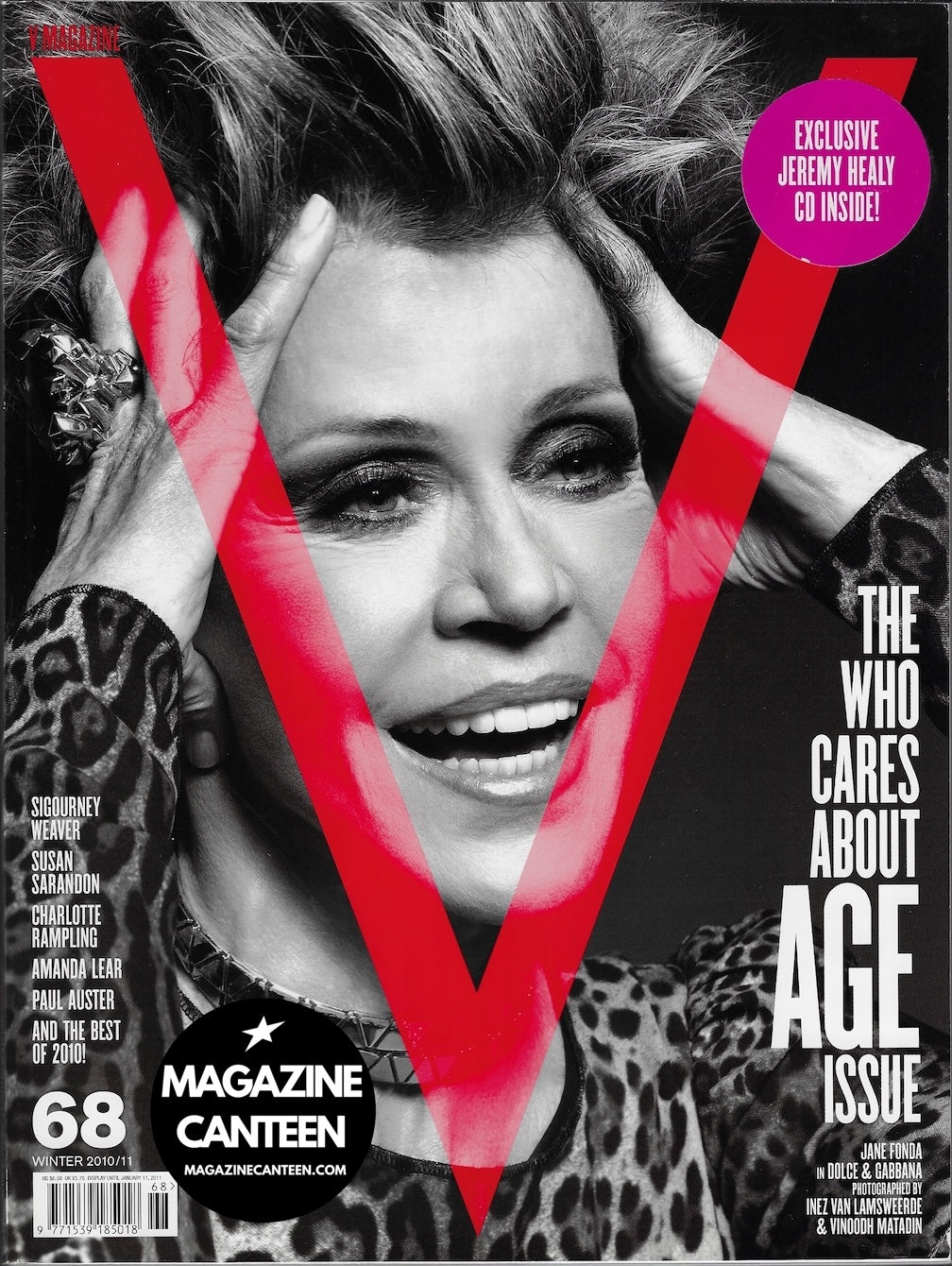 V Magazine 68 - Jane Fonda CHARLOTE RAMPLING Amanda Lear