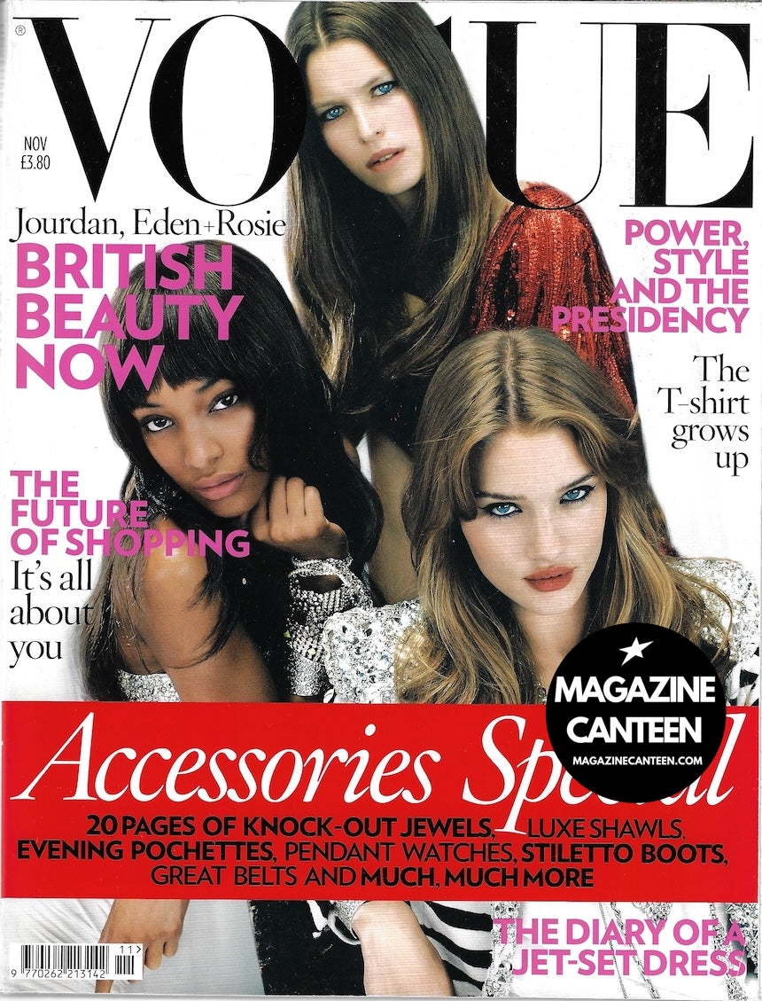 Vogue Magazine November 2008 - Rosie Huntington Whiteley