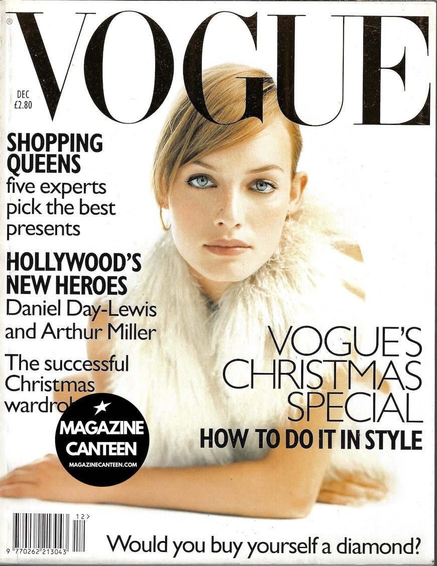 Vogue Magazine December 1996 - AMBER VALLETTA