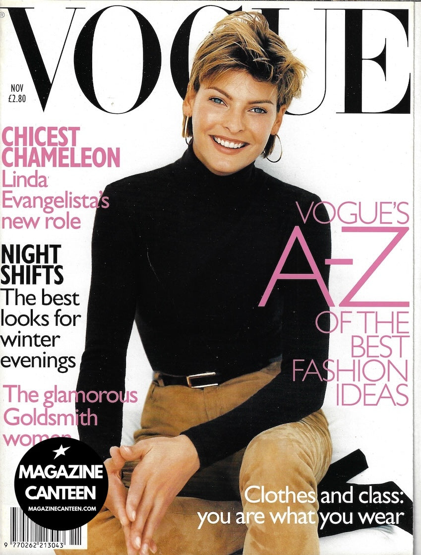 Vogue Magazine November 1996 - Linda Evangelista