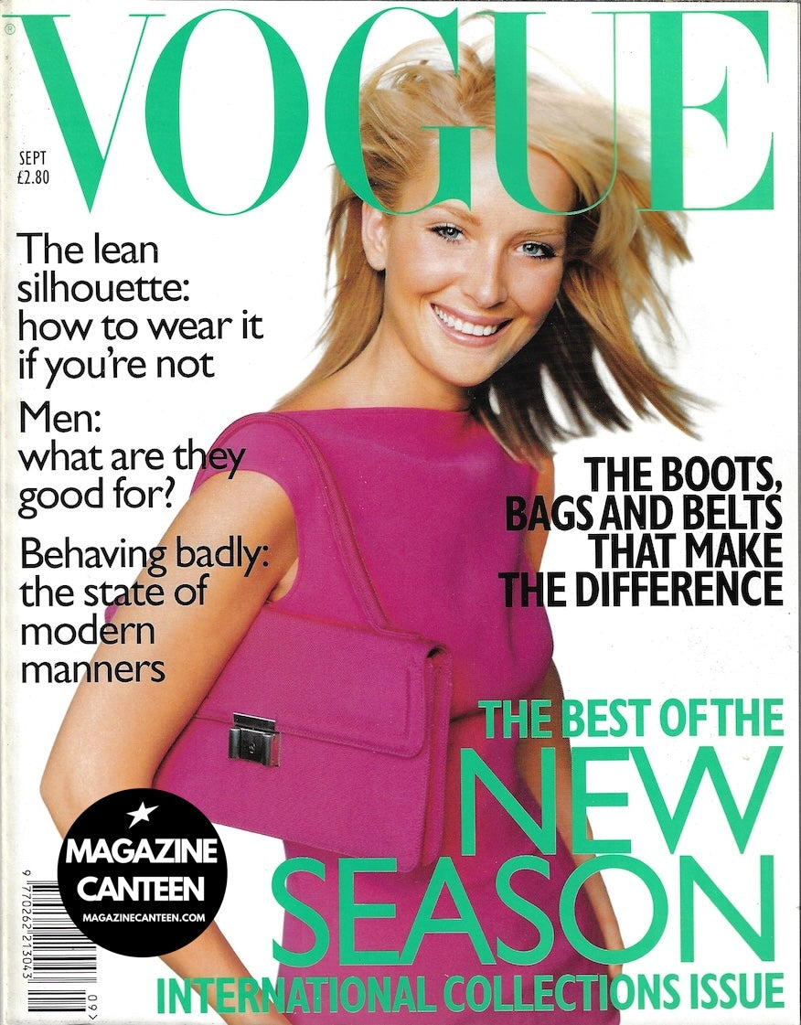 Vogue Magazine September 1996 - Georgina Grenville