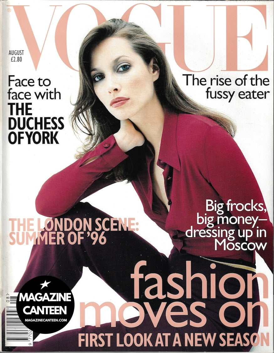 Vogue Magazine August 1996 - Christy Turlington