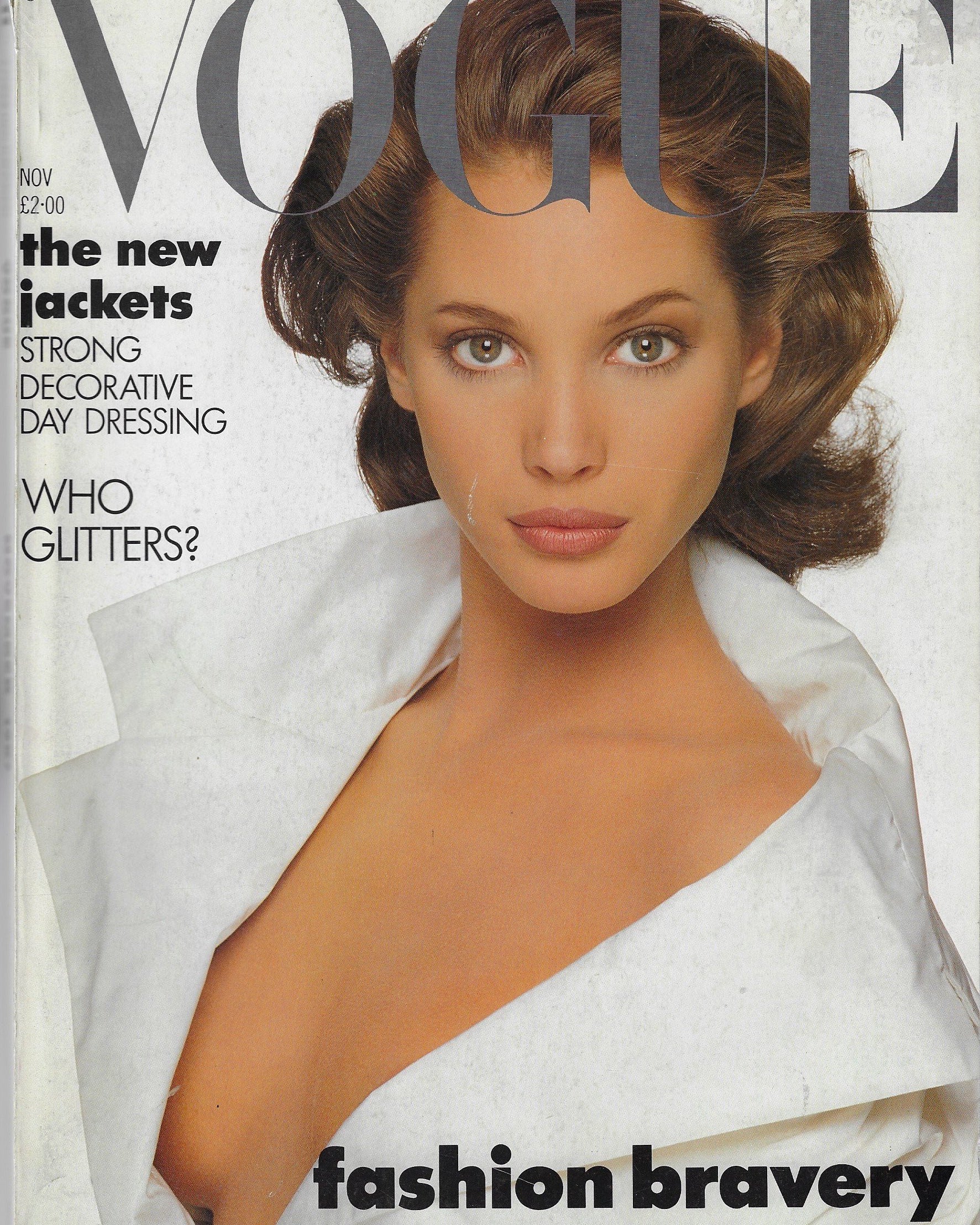Vogue Magazine November 1987 - Christy Turlington
