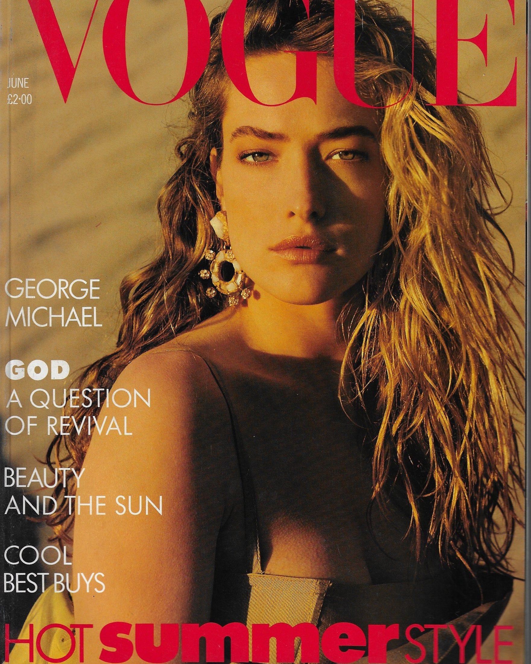 Vogue Magazine June 1988 - Tatjana Patitz Herb Ritts