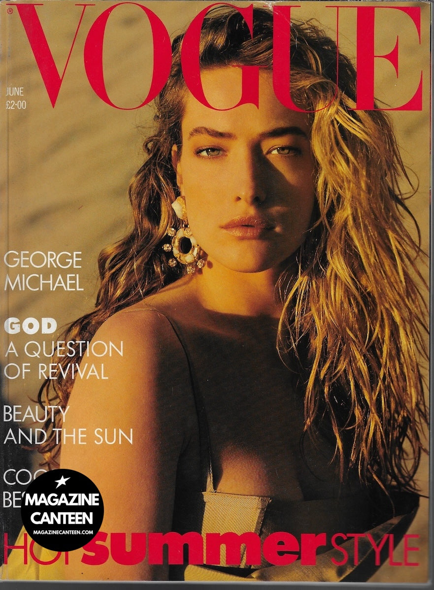 Vogue Magazine June 1988 - Tatjana Patitz