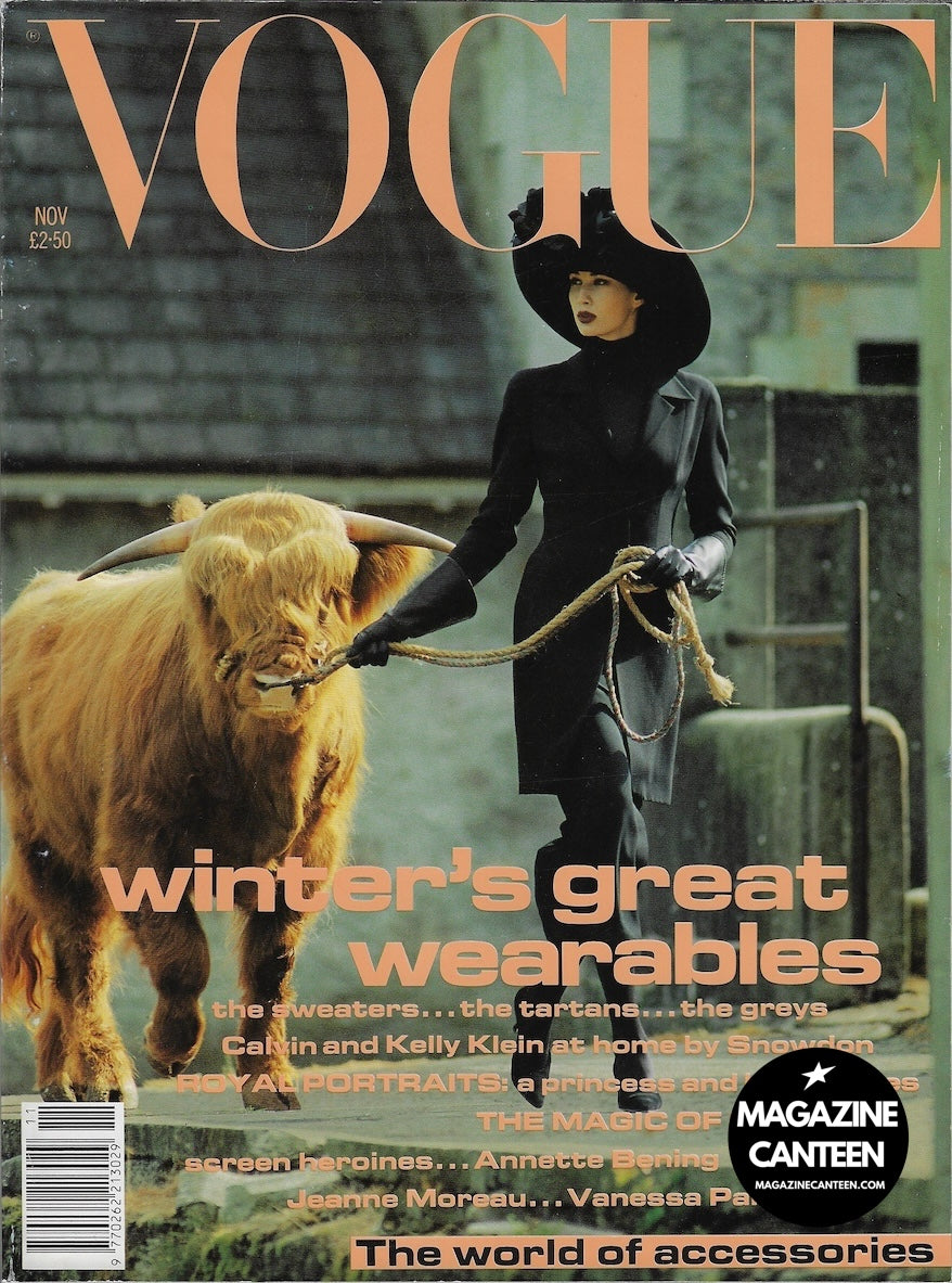 Vogue Magazine November 1991 - Alexandra Aubin