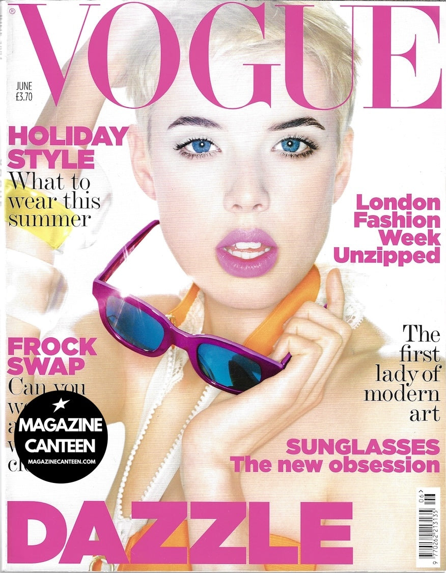 Vogue Magazine June 2007 - Agyness Deyn