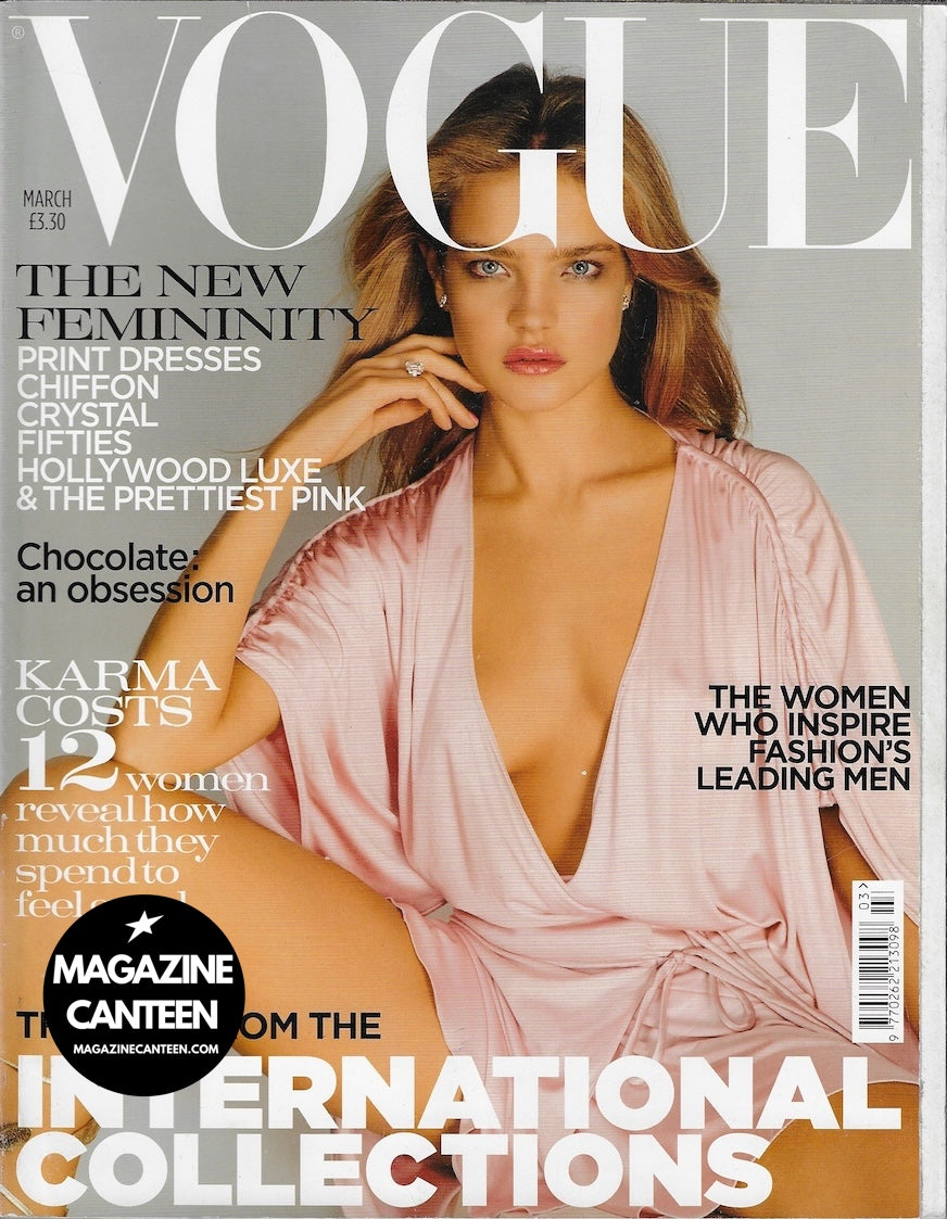 Vogue Magazine March 2004 - Natalia Vodianova