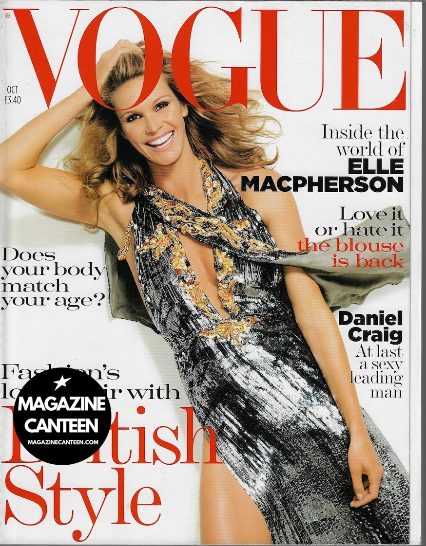Vogue Magazine October 2004 - Elle MacPherson