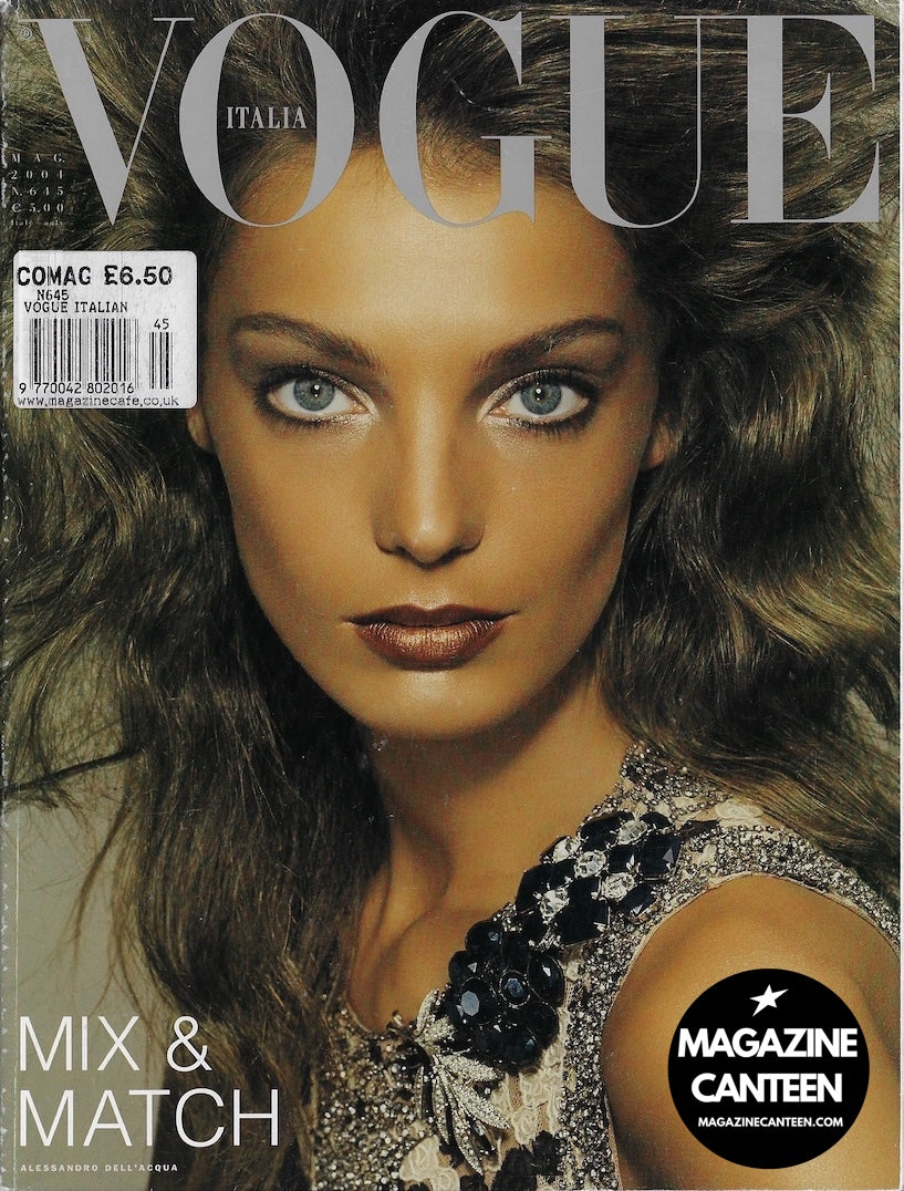 Vogue Italia Magazine 2004 - DARIA WERBOWY Corinne Day TIM WALKER