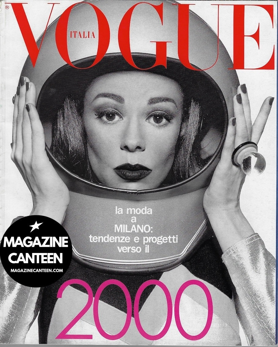 rare Vogue Italia Magazine Supplement - LADY MISS KIER Deee-Lite 1991 space helmet