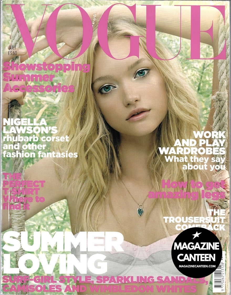 Vogue Magazine July 2006 - Gemma Ward