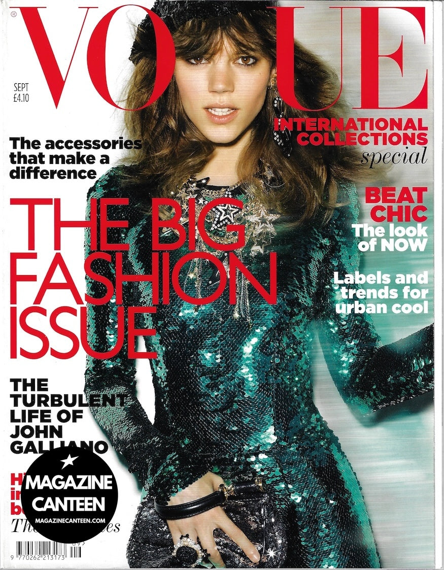 Vogue Magazine September 2011 - Freja Beha Erichsen
