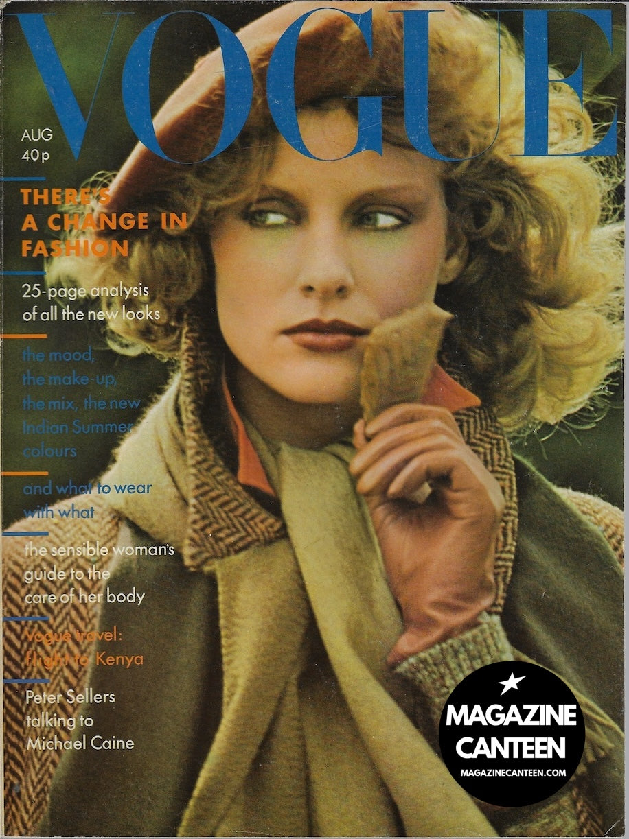 Vogue Magazine August 1974 - Christiana Steidten