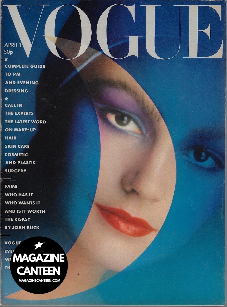 Vogue Magazine April 1976 - SUE PURDEY David Bailey