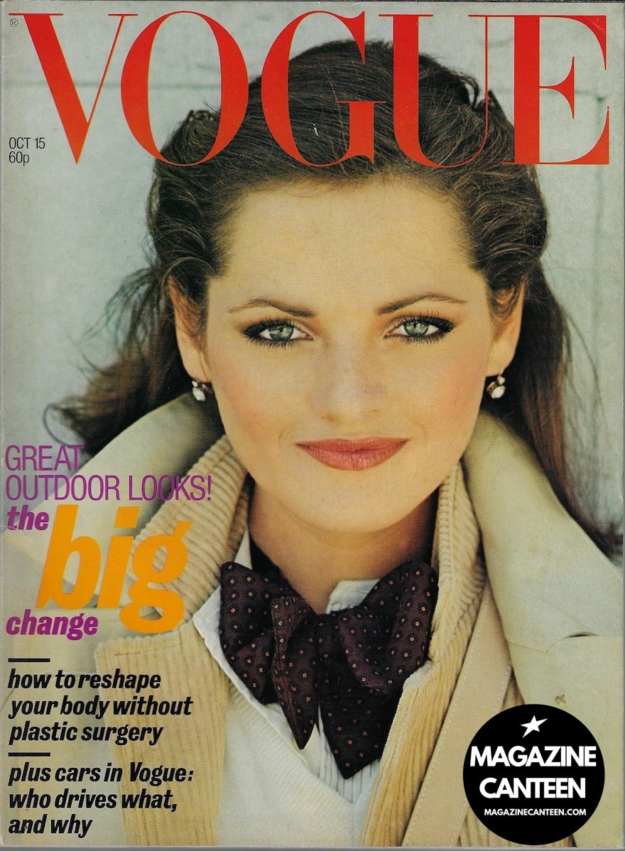 Vogue Magazine October 1977 - SAKI REID Eric Boman